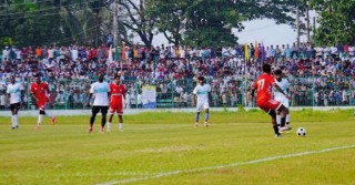 শেরপুরে জেলা প্রশাসক গোল্ডকাপ ফুটবলে চ্যাম্পিয়ন শেরপুর পৌরসভা একাদশ