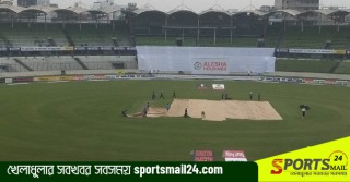 দ্বিতীয় দিনের প্রথম সেশনেও প্রকৃতির কবলে