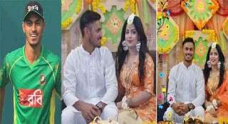 বিয়ের পিড়িতে বাংলাদেশি ক্রিকেটার রনি