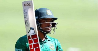 শান্তর প্রথম হাফ সেঞ্চুরি