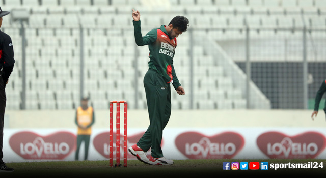 ম্যাচ সেরা সাকিব ভাঙলেন নিজের রেকর্ড