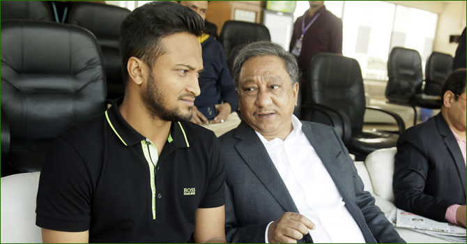 দক্ষিণ আফ্রিকায় টেস্ট খেলবে সাকিব: বিসিবি সভাপতি