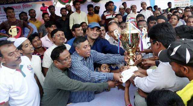 শেরপুর জেলা ফুটবল লিগে রাইজিং ক্লাব চ্যাম্পিয়ন