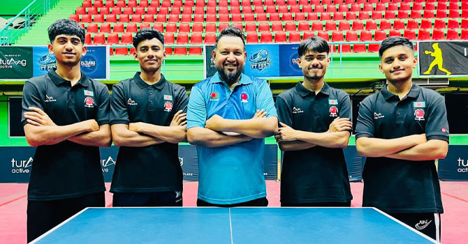 সাউথ এশিয়ান ইয়ুথ টেবিল টেনিসে বাংলাদেশের স্বর্ণ জয়