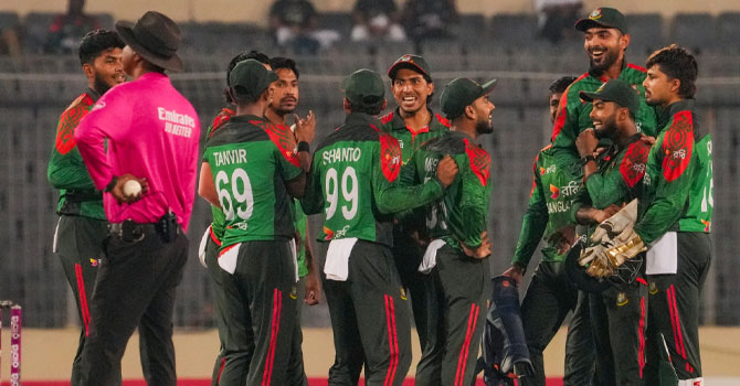 রিশাদ-নাসুমের ঘূর্ণি, বড় জয়ে সিরিজ বাংলাদেশের