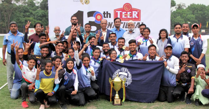 জাতীয় আরচারি চ্যাম্পিয়নশিপে পুলিশের আধিপত্য