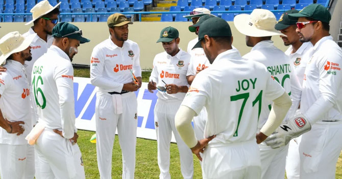 সেন্ট লুসিয়া টেস্ট: প্রথম দুই ঘণ্টায় ভালো শুরু করতে চান সাকিব