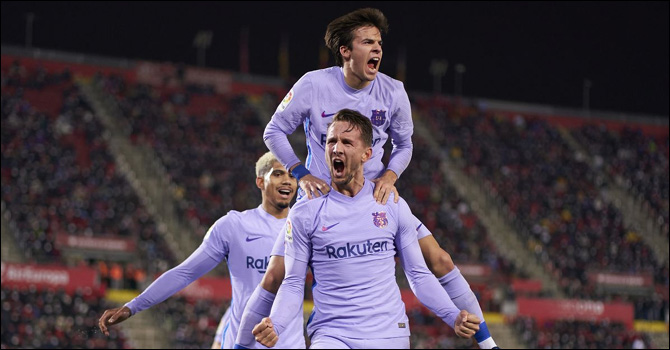 জয়ে নতুন বছর শুরু করলো বার্সেলোনা