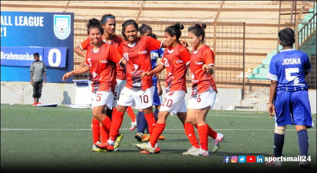 ব্রাহ্মণবাড়িয়ার জালে বসুন্ধরা মেয়েদের ৬ গোল