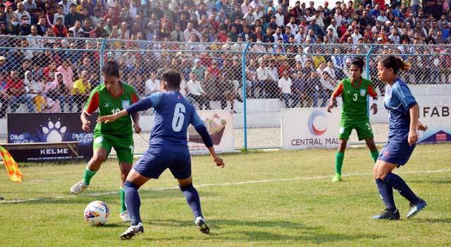 নেপালের কাছে হেরে গ্রুপ রানার্সআপ বাংলাদেশ