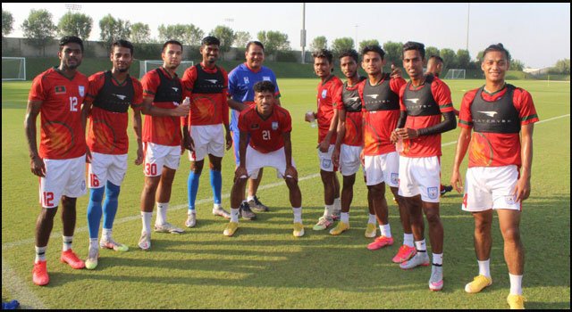 বাংলাদেশ-ভারত ফুটবল যুদ্ধ আজ