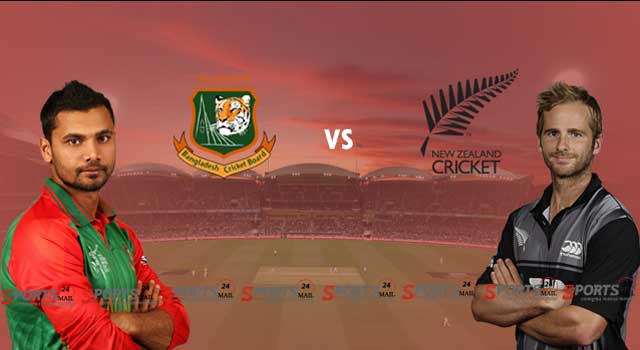 বাংলাদেশের বিপক্ষে নিউজিল্যান্ডের দল ঘোষণা