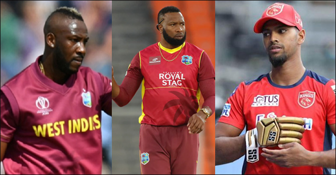 সিপিএলে ত্রিনিবাগোর হয়ে খেলবেন রাসেল-পুরান-পোলার্ড