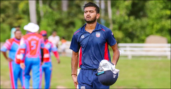 আয়ারল্যান্ড সিরিজে যুক্তরাষ্ট্রের অধিনায়ক ভারতীয় মোনাঙ্ক