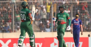 Miraz hit maiden ton to power Bangladesh 271 against India