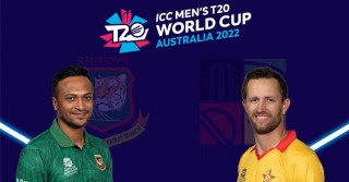 Tigers opted to bat first against Zimbabwe