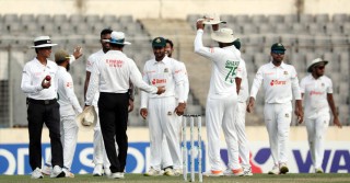 Taijul stars as Bangladesh bowl out Ireland for 214