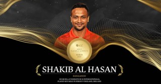 Shakib earns the ICC Player of the Month crown
