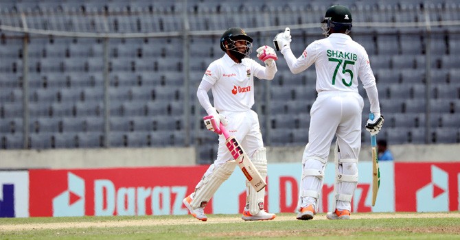Bangladesh need 49 runs to win