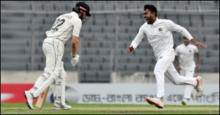Bangladesh on top of New Zealand after 15-wicket day
