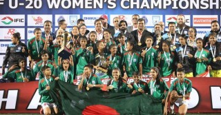Bangladesh emerge unbeaten champions in SAFF U-20 Women's Championship