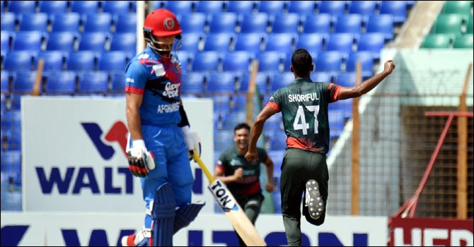 Shoriful shines to depose Afghanistan for 126