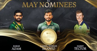 Shanto nominated as the ICC player of the month