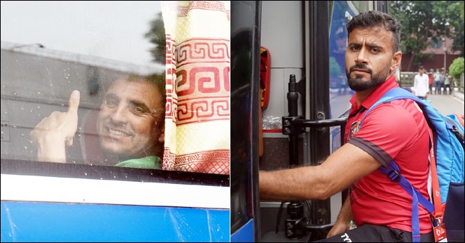 Afghanistan Test team in town