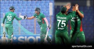 Shakib, Liton dazzle in Tigers thumping win over Ireland