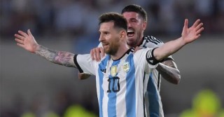 Messi goal tops off Argentina's homecoming celebration
