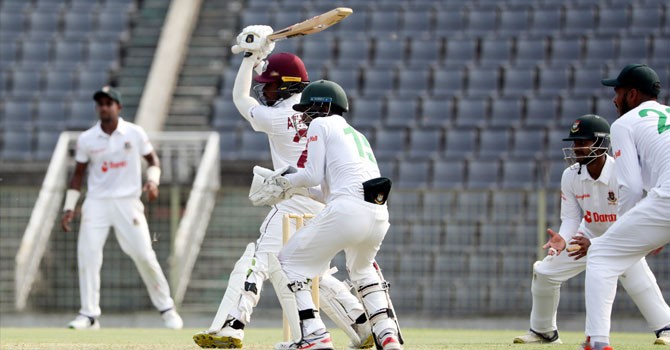 Windies ‘A’ manage 417-6 against Bangladesh
