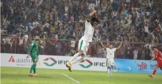 Bangladesh earn fighting draw against Lebanon