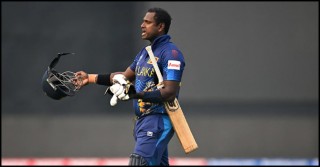 Mathews becomes first 'timed out' dismissal in international cricket
