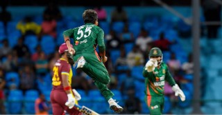 Bangladesh win its first-ever T20 series in the Windies