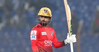 Liton Das fined for code of conduct breach in BPL