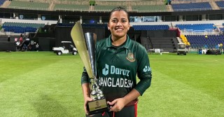 Nahida in ICC Women's ODI team of the year