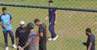 Tamim suffers finger injury!