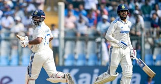 Gill, Pant fight back for India in third Test against NZ