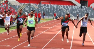 Two new national records on 1st day in athletics
