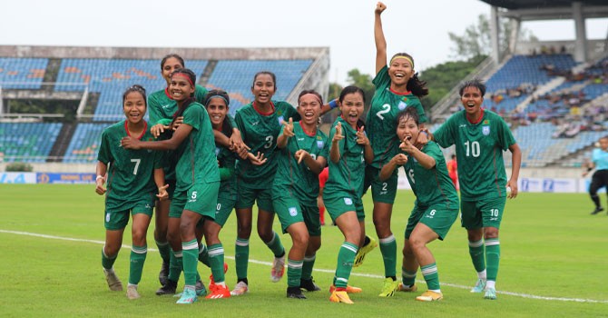 Bangladesh’s biggest progress in FIFA women ranking