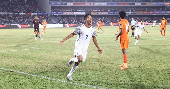 Bangladesh beat India 1-0 after 22 years