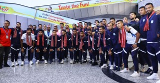 Bangladesh football team's returns from Nepal uncertain amid violence