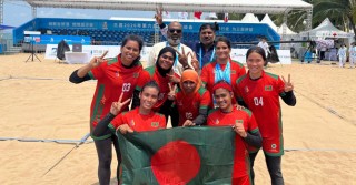 Bangladesh Women makes winning start in Asian Beach kabaddi