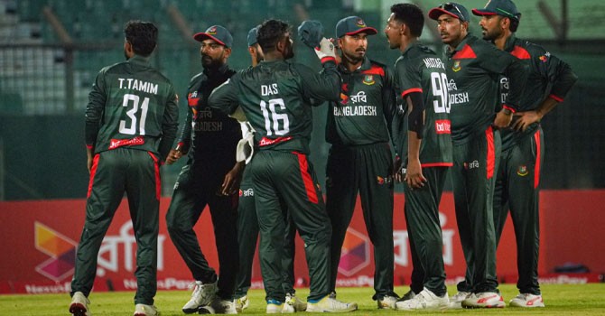 Shanto, Mustafizur star as Bangladesh seal ODI series