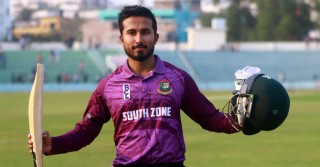 Afif’s ton leads South Zone to win over Central Zone