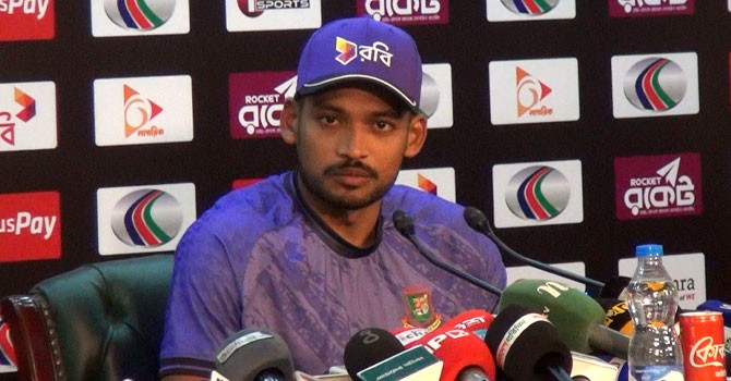 Shanto rates Bangladesh pace attack slightly ahead of Pakistan