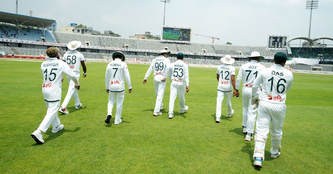 Bangladesh named Sylhet Test team against Pakistan