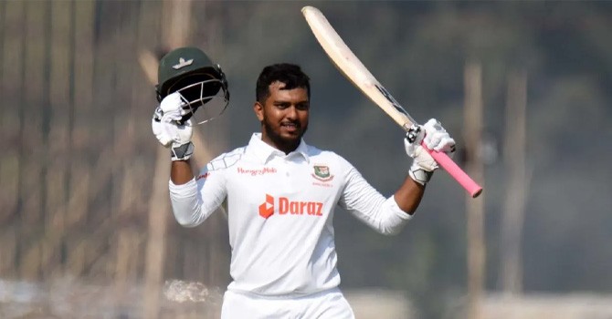 Zakir replaces injured Shadman for 2nd Pakistan Test