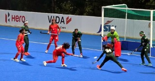 Bangladesh Thrash Pakistan Women's Hockey Team